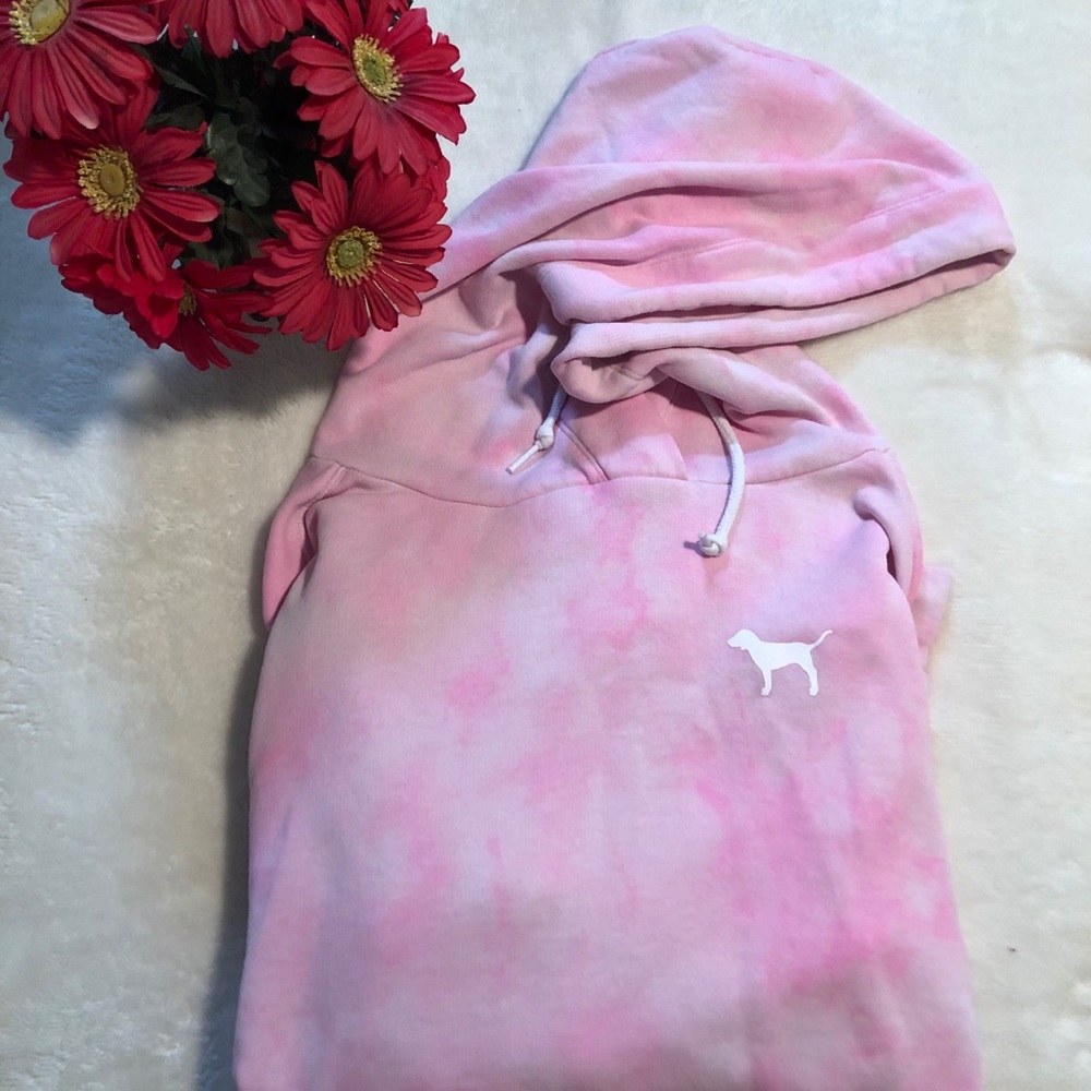 Pink hoodie